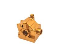 Rc Modifiche Parti Per JLB 1/10 J3 Metallo Accessori Di Aggiornamento Modifica Anteriore E Posteriore Cambio A Quattro Ruote Motrici Grandi Piedi RC Auto Parti Di Ricambio(Yellow)