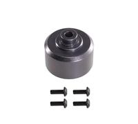 Rc Modifiche Parti Per MJX Per HYPER GO 10208 1/7 7303 1/10 RC Car Gearbox Upgrade Parts And Accessories Metal Differential Housing Suitable(Titanium)