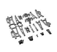 Rc Modifiche Parti Per MJX Per Hyper Go 14209 14210 H14BM 1/14 Set Parti Vulnerabili Accessori Aggiornamento Auto Rc Ricambi Auto Telecomandate Aggiornamento In Metallo(Titanium)