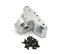Rc Modifiche Parti Per MJX Per Hyper Go 14301 14302 14303 1/14 RC Auto Posteriore Metallo Scatola Del Cambio Custodia Scatola Ingranaggi Differenziale Caso Aggiornamento Parti Accessori(Silver)