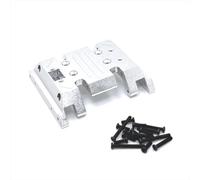 Rc Modifiche Parti Per MN Per MN128 MN86 G500 1/12 Accessori Per Auto Telecomandate Parti RC Piastra Inferiore Per Scatola A Onde Medie In Metallo(Silver)
