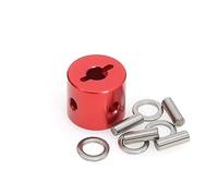 Rc Modifiche Parti Per Tamiya 22047 XV02/XM01/TT02 Set Di Ingranaggi CNC In Metallo Con Blocco Dritto E Asse Dritto Per Modelli Di Auto RC(Red)