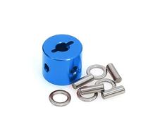 Rc Modifiche Parti Per Tamiya 22047 XV02/XM01/TT02 Set Di Ingranaggi CNC In Metallo Con Blocco Dritto E Asse Dritto Per Modelli Di Auto RC(Blue)