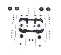 Rc Modifiche Parti Per Tamiya Per Mini 4WD 1 Set Di Aggiornamento Telaio MA/AR Compreso Kit FRP/rulli/ammortizzatore Modelli Di Auto Adatti(Black)