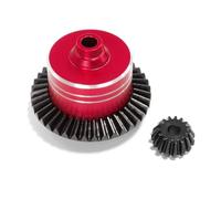 Rc Modifiche Parti Per Tamiya XV02 Per TT02 Per TT02B Diff In Metallo Set Di Ingranaggi Differenziali RC Auto Modifica Aggiornamento(Red)