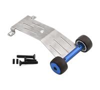 Rc Modifiche Parti Per Traxxas Per Mini Per Slash 4X4 108164-1 Set Sfere Pivotanti In Acciaio Inossidabile N 10 Barra Anti-impennata In Metallo Accessorio Aggiornamento Auto RC(Blue)