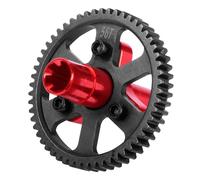 Rc Modifiche Parti Per Traxxas Per Slash Per Stampede Per Rustler Per VXL 1/10 Ingranaggio Principale In Acciaio Temprato 50T 52T 53T 54T 32Pitch 0.8M 6842 6843 3956 RC(56T)