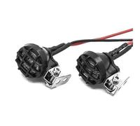 Rc Modifiche Parti Per Traxxas Per TRX4 Per TRX6 Per Axial Per SCX10 III YK4082 Per Tamiya CC01 1/10 Fari Anteriori Rotondi Da Tetto Con Staffa RC(Size J)