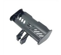 Rc Modifiche Parti Per WLtoys Per RIaarIo 1/14 1/12 Accessori Per Auto Telecomandate Supporto Ala Metallo Aggiornamento Parti RC Per Coda(Black)