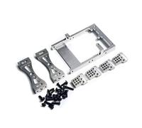 Rc Modifiche Parti Per WPL C14 C24 B14 B24 1/16 RC Car Kit Supporto Per Servo In Metallo Trave Trasversale Ammortizzatore Accessori Decorativi(WHITE)