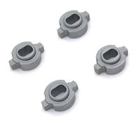 Rc Modifiche Parti Per ZERO-Z Per MINI-Z MR-03 Conversione ruote Per AWD Convertitore di aggiornamento in metallo Accessori di modifica(Dark Grey)