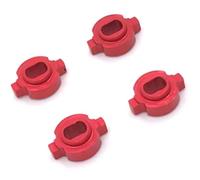 Rc Modifiche Parti Per ZERO-Z Per MINI-Z MR-03 Conversione ruote Per ruote Per AWD Convertitore di aggiornamento in metallo(Red)