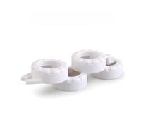 RC Modifiche Ricambi 100 Pz RC Drift Auto Giocattolo Accessori Per Mini Pista Per Le Corse Ostacolo Pista Per Strada Barriere Autostrada Splicing Blocco Stradale Strumento Di Scena(WHITE)