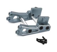 RC Modifiche Ricambi Per Arrma Per Typhon Per Grom 223S Per BLX Per Typhon Per Grom Mega 1/14 Metallo Ala Posteriore Montaggio Set RC Parti Aggiornamento Accessori(Grey)