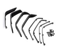 RC Modifiche Ricambi Per RGT 86100 1/10 Ingranaggi Colonna Albero Trasmissione Tirante Pneumatici Ammortizzatore Specchietto Retrovisore Tergicristallo Set Ricambi Auto RC(Wheel arch)