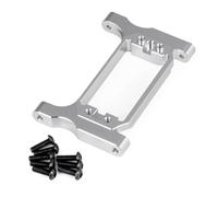 RC Modifiche Ricambi Per TRX-4 Per TRX4 1/10 Supporto Servo Traversa Anteriore In Lega Alluminio Supporto Auto Cingolata RC Parti Aggiornamento Accessori(Silver)