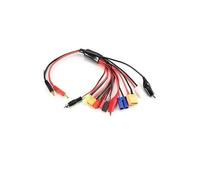 RC Multi Battery Adapter Cable, 4 in 1/8 in 1/11 in 1 con Banana/T-Plug/XT30/XT60/XT90/TRX/, convertitore universale per IMAX B6 B6AC (11 in 1)