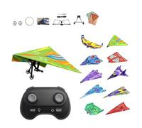 RC Paper Airplane Kit Motorized Electric DIY Craft For Teens Adults