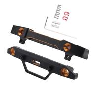Rc Paraurti Del Veicolo Compatibile Con Axial Per SCX24 AXI90081 1/24 RC Crawler Car Parti Di Aggiornamento Set Di Paraurti Anteriore E Posteriore In Metallo Da 2 Pezzi