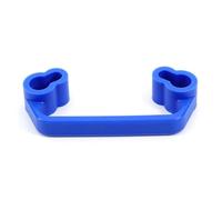 RC Paraurti del Veicolo per Tamiya per TT01 per TT02 Accessori per Auto RC 1/10, Parti di Ricambio, Gel Silice per Telaio, Maniglia, Paraurti Posteriore(Blue)