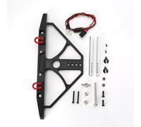 Rc Paraurti Supporto Anteriore Paraurti Posteriore Bull Bar Con Luce Plastica Dura Per Axial Per SCX10 Per Traxxas Per TRX4 90046 AXI03007 1/10 RC Auto Parti Aggiornamento