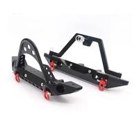 Rc Paraurti Supporto Anteriore Paraurti Posteriore Con Verricello Per Linea Metallo Per Defender Per SCX10 Per TRX4 II 90046 90047 1/10 RC Auto Parti Aggiornamento Modificate
