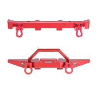 Rc Paraurti Supporto Anteriore Paraurti Posteriore Metallo Per MN Per MN128 Per Wrangler 1/12 Barra Protezione Con Fibbia RC Auto Parti Aggiornamento Modificato