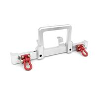 Rc Paraurti Supporto Paraurti Anteriore Metallo Per MN D90 D91 D96 MN90 Per MN99S 1/12 RC Auto Parti Aggiornamento Veicoli Cingolati Monster Truck Crawler(Silver)