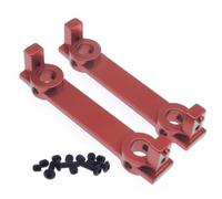 Rc Paraurti Supporto Per RGT 86100 86110 FTX5579 1/10 Lega Anteriore Paraurti Posteriore Supporti 2 Pz RC Auto Parti Accessori Componenti Ricambio Sostituzioni(Red)
