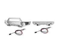 Rc Paraurti Supporto Per TRAXXAS Per Mini Per Maxx 7075 Anteriore Lega Paraurti Posteriore Con Luce RC Auto Aggiornamenti Accessori Sostituzioni Modifiche