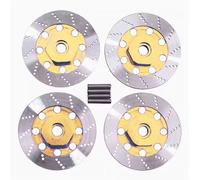 RC Parti Compatibile Con Tamiya TT01 TT02 Per HPI Per HSP Per Sakura D4 1/10 RC Car On-Road Per Racing Disco Freno Cerchione Scatola Adattatore Esagonale 12 Mm