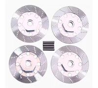 RC Parti Compatibile Con Tamiya TT01 TT02 Per HPI Per HSP Per Sakura D4 1/10 RC Car On-Road Per Racing Disco Freno Cerchione Scatola Adattatore Esagonale 12 Mm