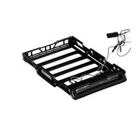 RC Parti Compatibile Con Traxxas Trx4m Ford Bronco Per Defender Portapacchi In Metallo Con Luce Parti Di Aggiornamento Per Auto Cingolate RC 1/18