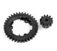 RC Parti Compatibile Con X-Maxx 8S 77086-4 6S 77076-4 1/5 RC Crawler Car Upgrade Parts Acciaio 1.5M 35T Ingranaggio Cilindrico 12T Ingranaggi Motore Pignone
