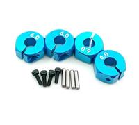 Rc Parti Ricambio Per HSP Per HPI Per Tamiya Per Traxxas Per Slash Per Redcat Per Sakura Adattatore Mozzo Esagonale Ruote 5/6/7mm 1/10 Mozzi Trasmissione 12mm Camion Cingolati RC(6mm Blue 1)