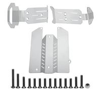 Rc Parti Ricambio Per Traxxas Per Mini Per Maxx 107154-1 Per Xrt 108076-1 1/16 Piastra Paramotore In Acciaio Inox Kit Protezione Del Telaio RC Auto Parti Aggiornamento