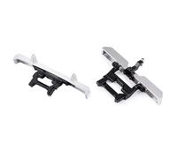 Rc Parti Ricambio Per TRX-4M High Trail 1/18 Paraurti Anteriore Posteriore In Lega Alluminio Con Gancio Traino Parti Aggiornamento Auto Cingolate RC(1set)