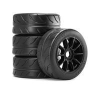 RC Pneumatici Auto Per ARRMA Per Infraction 6S F1 Per Limitless Fireteam Per FELONY 1/7 1/8 Su Ruote Per Strada Pneumatico Drift Off Veicoli Cingolati Camion(Black)