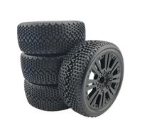 RC Pneumatici Auto Per HPI Per HSP Per Kyosho Per ZD Per Hongnuo Per Buggy Per Racing 1/8 4PCS 112 Millimetri X45mm Pneumatici Ruota 17 Mozzi Esagonali Off Road RC Auto 4WD(Size1)