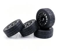 Rc Pneumatici Da Drift Per Rally Per LC Per PTG2 1/10 Auto Parti | 4 pneumatici Per rally/drift 70mm con hex 12mm, offrono controllo preciso dello slittamento turismo. RC