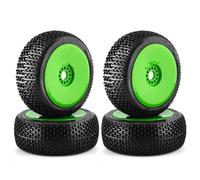 RC Pneumatici Modelli Per 4WD Per Nitro Per HPI Per HSP Per BAZOOKA Per CAMPER Per Kyosho Per ZD Per Hongnuo 1/8 RC Per Racing Car Off Road Per Buggy Pneumatici Ruota(Green)