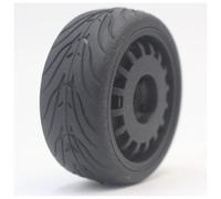 RC Pneumatici Modelli Per HSP Per HPI Per Kyosho Per Sakura Per Tamiya Per Yokomo 4 Pezzi 1/10 Pneumatico In Gomma Morbida Pneumatico Per Auto Turismo Pneumatico Per Rally 1/10(21006)