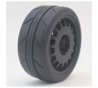RC Pneumatici Modelli Per HSP Per HPI Per Kyosho Per Sakura Per Tamiya Per Yokomo 4 Pezzi 1/10 Pneumatico In Gomma Morbida Pneumatico Per Auto Turismo Pneumatico Per Rally 1/10(21003)