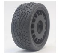 RC Pneumatici Modelli Per HSP Per HPI Per Kyosho Per Sakura Per Tamiya Per Yokomo 4 Pezzi 1/10 Pneumatico In Gomma Morbida Pneumatico Per Auto Turismo Pneumatico Per Rally 1/10(21002)
