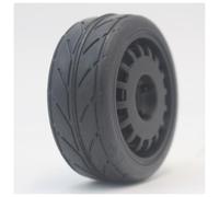 RC Pneumatici Modelli Per HSP Per HPI Per Kyosho Per Sakura Per Tamiya Per Yokomo 4 Pezzi 1/10 Pneumatico In Gomma Morbida Pneumatico Per Auto Turismo Pneumatico Per Rally 1/10(21010)