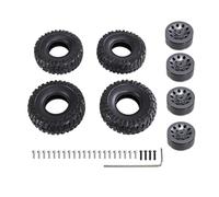 RC Pneumatici Parti Per MN 1/2 D90 98 99S 78 82 99sV2 1/16 Per WPL C14 C24 C34 Pneumatico Per Tipo Clip Morbido Pelle Rc Auto Aggiornamento Parti Metalliche Accessori E Riparazione(Gray)