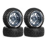 Rc Pneumatici Set Compatibile Con Tamiya Per TT01 Per TT02 XV02 Per WLtoys Per HSP Per Kyosho Per RedCat Per Sakura Pneumatici Per Ruote RC Da Per Strada 1/10 Esagonali Da 12 Mm