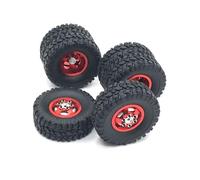Rc Pneumatici Set Compatibile Con WPL C14 C24 B14 B16 B24 B36 C34 C44 Per HengLong Per FeiYu Per JJRC RC Car Parts Anteriore Singolo Posteriore Doppio Mozzo Ruota Pneumatici