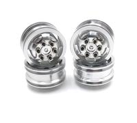 Rc Pneumatici Set Compatibile Con WPL C14 C24 B14 B16 B24 B36 Per HengLong Per FeiYu Per JJRC RC Car Parts Upgrade Metal Wheel Hub