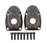 RC Portal Copre Materiali in ottone Allontanamento per le prestazioni di stabilità per le prestazioni per le auto Assial Capra SCX10 III RC Black